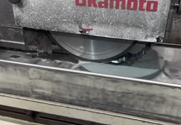  dressing a resin bond CBN diamond wheel with a flat surface grinder